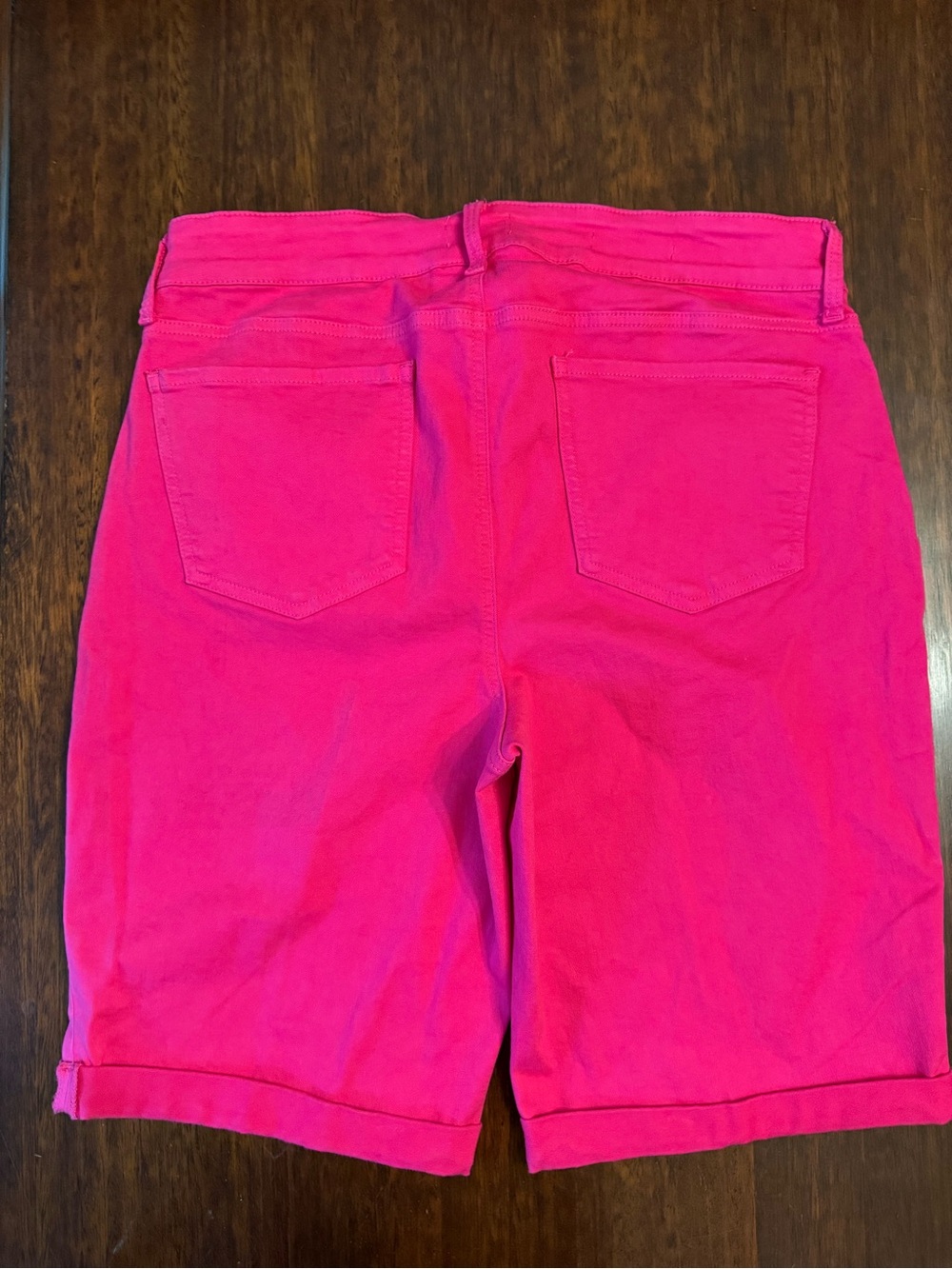 NYDJ Briella Pink Women’s Bermuda Shorts - Picture 4 of 5